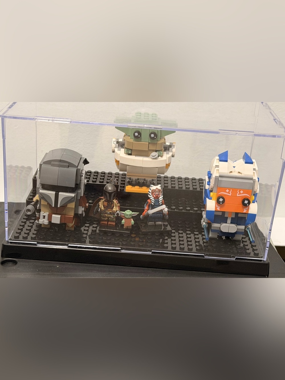 Mandalorian Lego BrickHeadz Set of 3 and mini figs